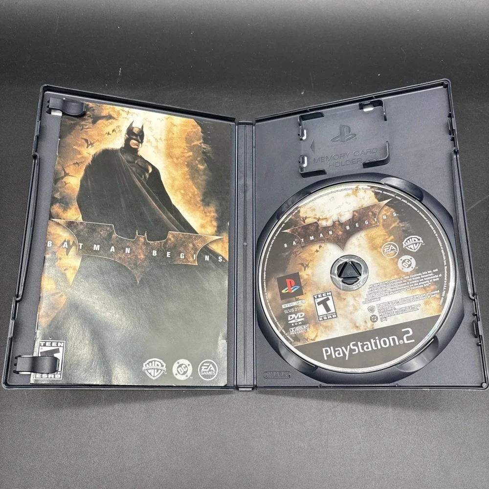 Batman Begins PS2 (Sony PlayStation 2, 2005) CIB Complete Tested Working